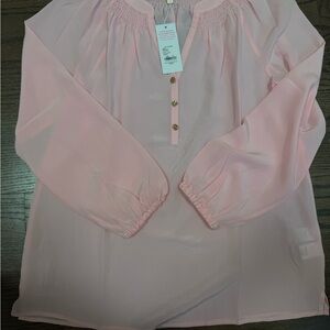 NWT Lilly Pulitzer Elsa Top in Pink Muse!